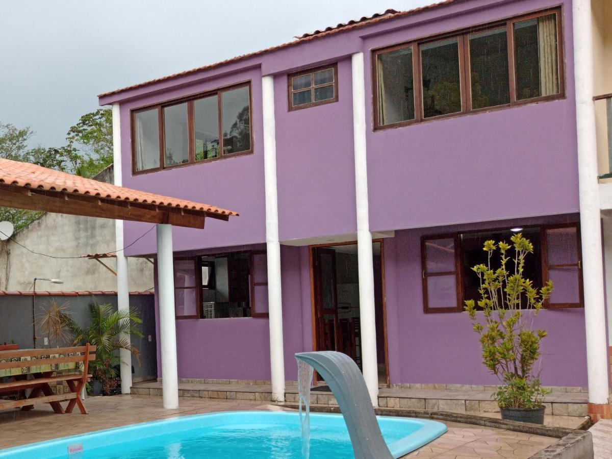 Casa Roxa Com Piscina Em Condominio Paraty Bagian luar foto